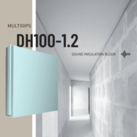 Multigips D100-1.2 plokk