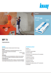 Knauf MP75 info EE Knauf MP75 info EE