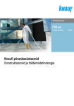 Knauf valupõrandasüsteem EE Knauf valupõrandasüsteem EE