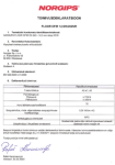 Norgips Floor toimivusdeklaratsioon EE Norgips Floor toimivusdeklaratsioon EE