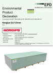 Norgips GU EPD EN