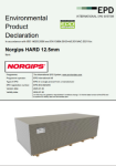 Norgips Hard EPD EN Norgips Hard EPD EN